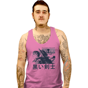 Shirts Tank Top, Unisex / Small / Pink The Black Swordsman
