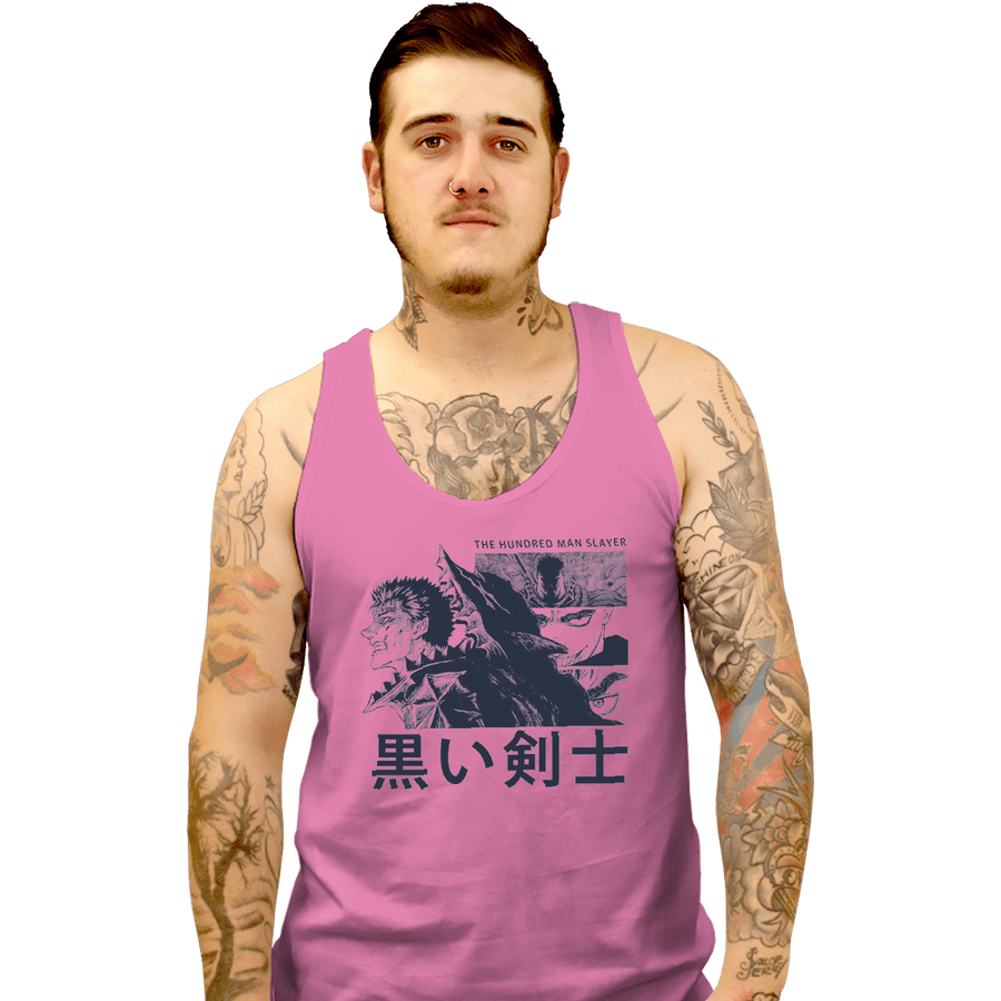 Shirts Tank Top, Unisex / Small / Pink The Black Swordsman