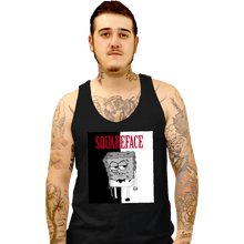 Load image into Gallery viewer, Shirts Tank Top, Unisex / Small / Black Squareface
