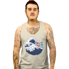 Load image into Gallery viewer, Shirts Tank Top, Unisex / Small / White Funky Wave
