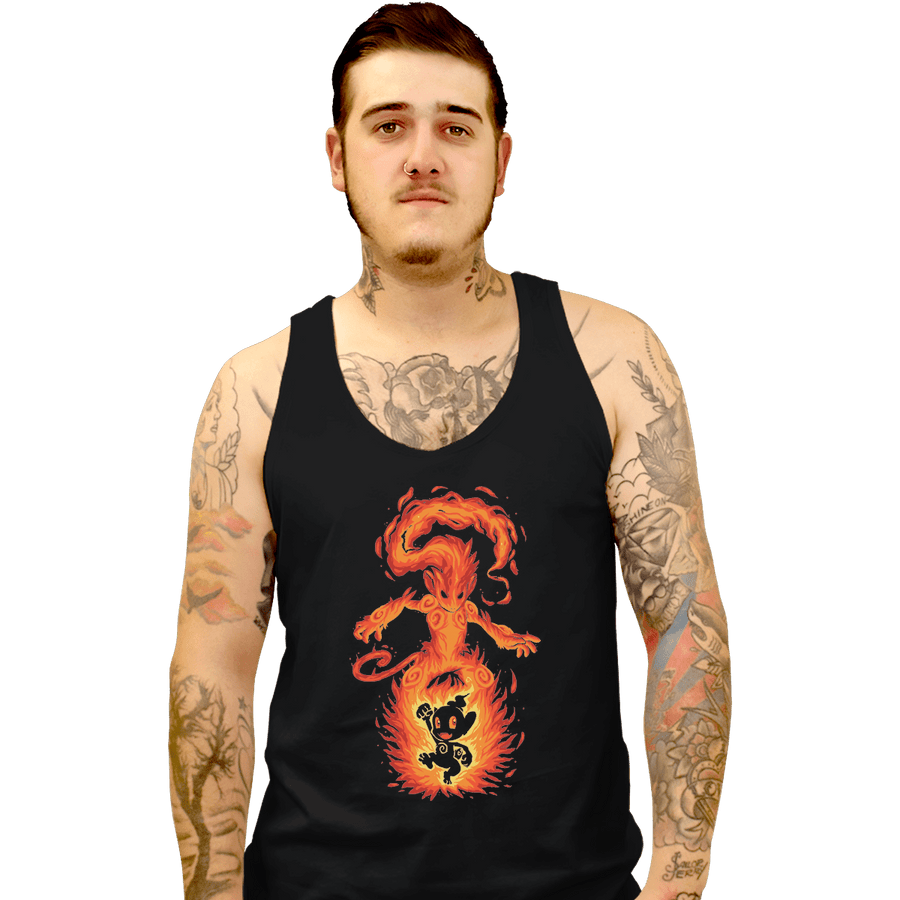 Shirts Tank Top, Unisex / Small / Black The Fire Ape Within
