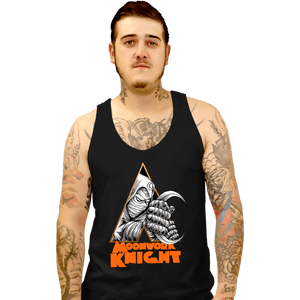 Secret_Shirts Tank Top, Unisex / Small / Black Moonwork Knight