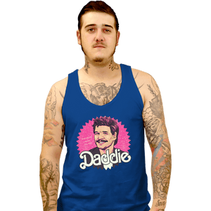 Daily_Deal_Shirts Tank Top, Unisex / Small / Royal Blue Daddie
