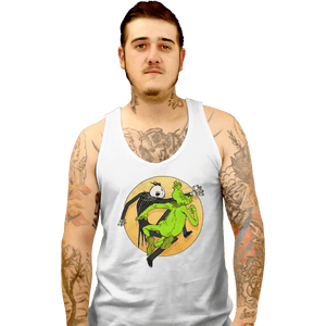 Shirts Tank Top, Unisex / Small / White Jack VS Grinch