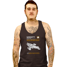 Load image into Gallery viewer, Shirts Tank Top, Unisex / Small / Black Serenity Service And Repair Manual
