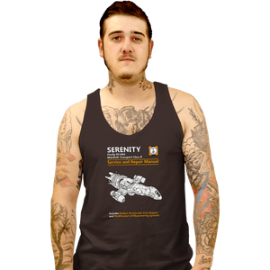 Shirts Tank Top, Unisex / Small / Black Serenity Service And Repair Manual