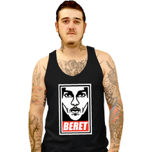 Load image into Gallery viewer, Shirts Tank Top, Unisex / Small / Black Beret
