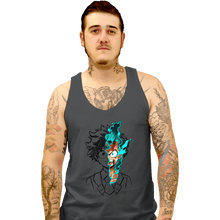 Load image into Gallery viewer, Daily_Deal_Shirts Tank Top, Unisex / Small / Charcoal Power 100 Full Cowl
