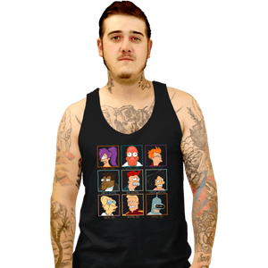 Daily_Deal_Shirts Tank Top, Unisex / Small / Black Moral Alignment Chart