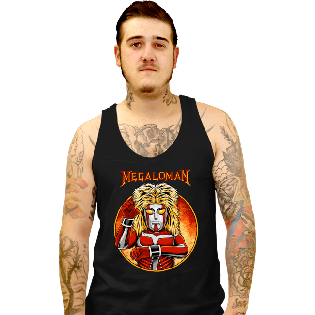 Shirts Tank Top, Unisex / Small / Black Megaloman