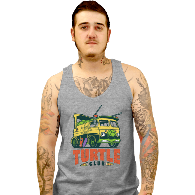 Shirts Tank Top, Unisex / Small / Sports Grey Turtle Club
