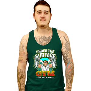 Shirts Tank Top, Unisex / Small / Black Luisa's Gym (Green)