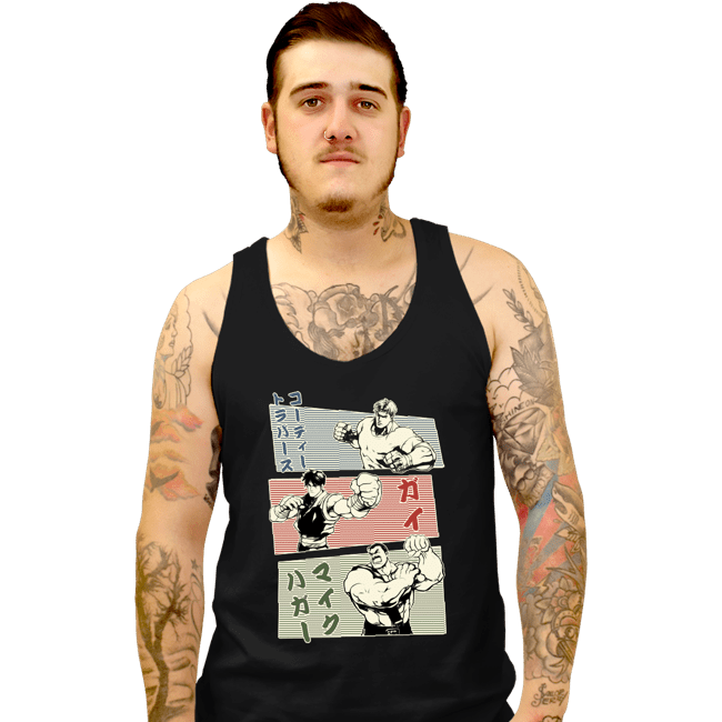 Secret_Shirts Tank Top, Unisex / Small / Black Final Fight