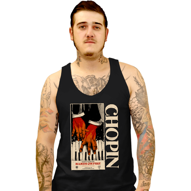 Shirts Tank Top, Unisex / Small / Black Chopin World Tour