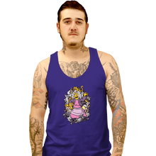 Load image into Gallery viewer, Secret_Shirts Tank Top, Unisex / Small / Violet Ameri-cat Beauty
