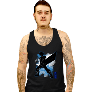 Shirts Tank Top, Unisex / Small / Black Cosmic Ex Soldier