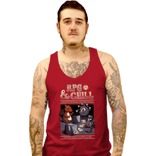 Load image into Gallery viewer, Daily_Deal_Shirts Tank Top, Unisex / Small / Red RPG &amp; Chill
