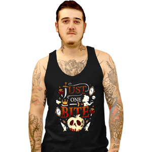 Daily_Deal_Shirts Tank Top, Unisex / Small / Black Just One Bite