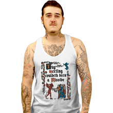 Load image into Gallery viewer, Daily_Deal_Shirts Tank Top, Unisex / Small / White Illuminated Email
