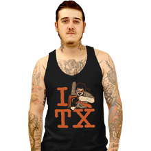 Load image into Gallery viewer, Secret_Shirts Tank Top, Unisex / Small / Black I Love TX
