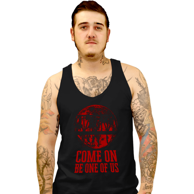Daily_Deal_Shirts Tank Top, Unisex / Small / Black One Of Us