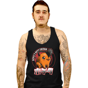 Daily_Deal_Shirts Tank Top, Unisex / Small / Black Devil's Best Friend