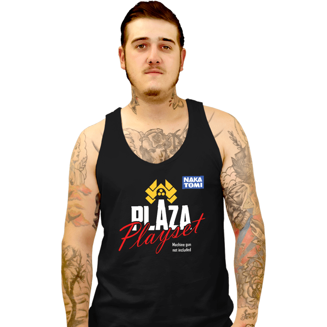 Secret_Shirts Tank Top, Unisex / Small / Black Plaza Playset