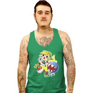 Shirts Tank Top, Unisex / Small / Irish Green Walkies