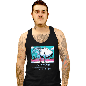 Daily_Deal_Shirts Tank Top, Unisex / Small / Black Never Alone