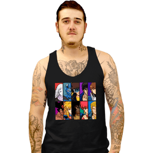 Daily_Deal_Shirts Tank Top, Unisex / Small / Black Anime OVA VS. Anime OVA