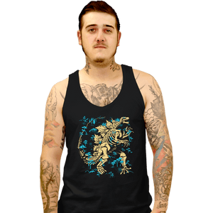 Daily_Deal_Shirts Tank Top, Unisex / Small / Black Kaiju Fossils