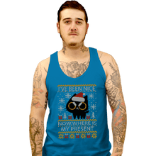 Load image into Gallery viewer, Daily_Deal_Shirts Tank Top, Unisex / Small / Sapphire Where Is My Present
