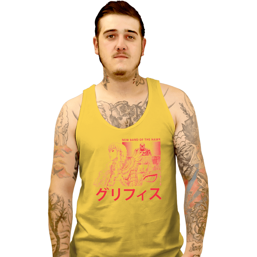 Shirts Tank Top, Unisex / Small / Gold The White Falcon