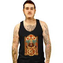Load image into Gallery viewer, Daily_Deal_Shirts Tank Top, Unisex / Small / Black Stained Glass Gods
