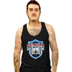 Daily_Deal_Shirts Tank Top, Unisex / Small / Black G.E. Troops