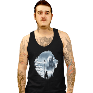 Shirts Tank Top, Unisex / Small / Black Mystical Winter