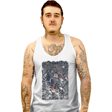 Load image into Gallery viewer, Daily_Deal_Shirts Tank Top, Unisex / Small / White Gundam Blue Dragon
