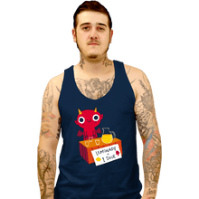 Load image into Gallery viewer, Daily_Deal_Shirts Tank Top, Unisex / Small / Navy Demonade Stand
