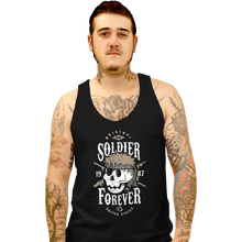 Load image into Gallery viewer, Shirts Tank Top, Unisex / Small / Black Soldier Forever
