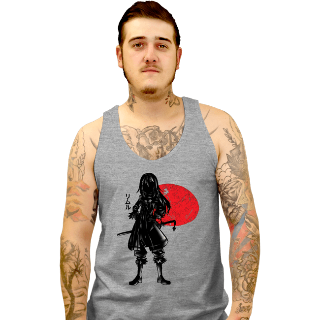 Shirts Tank Top, Unisex / Small / Sports Grey Crimson Demon Slime