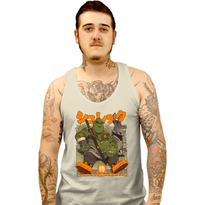 Daily_Deal_Shirts Tank Top, Unisex / Small / White Samurai Shurekk