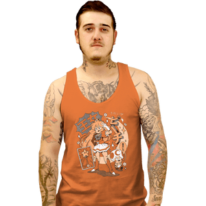 Daily_Deal_Shirts Tank Top, Unisex / Small / Orange Magic Princess