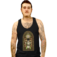 Load image into Gallery viewer, Shirts Tank Top, Unisex / Small / Black Stained Glass Toph
