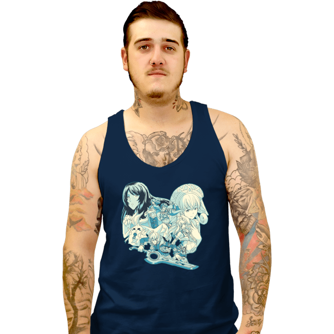 Shirts Tank Top, Unisex / Small / Navy Save The Future