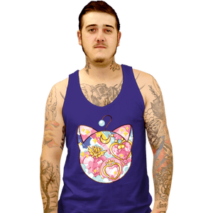 Shirts Tank Top, Unisex / Small / Violet Magical Silhouettes - Luna P