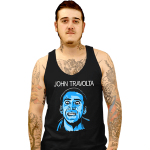 Daily_Deal_Shirts Tank Top, Unisex / Small / Black John Travolta