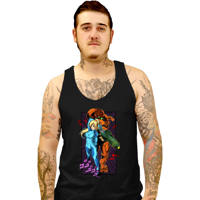 Secret_Shirts Tank Top, Unisex / Small / Black JoJo Samus