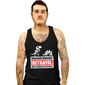 Daily_Deal_Shirts Tank Top, Unisex / Small / Black Betrayal Warning