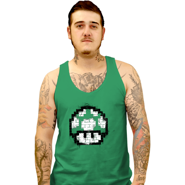 Shirts Tank Top, Unisex / Small / Sports Grey 1-Up Spray