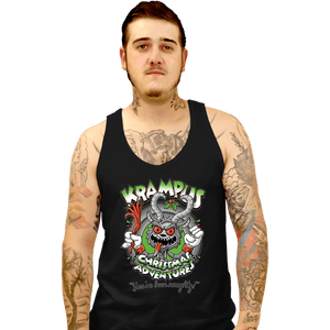 Daily_Deal_Shirts Tank Top, Unisex / Small / Black Krampus Christmas Adventures